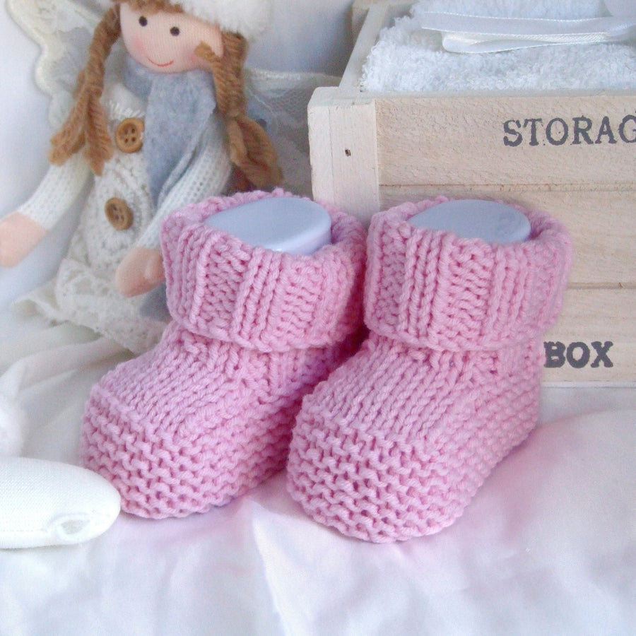 Handmade COTTON baby shoes size 0-3 - various colours