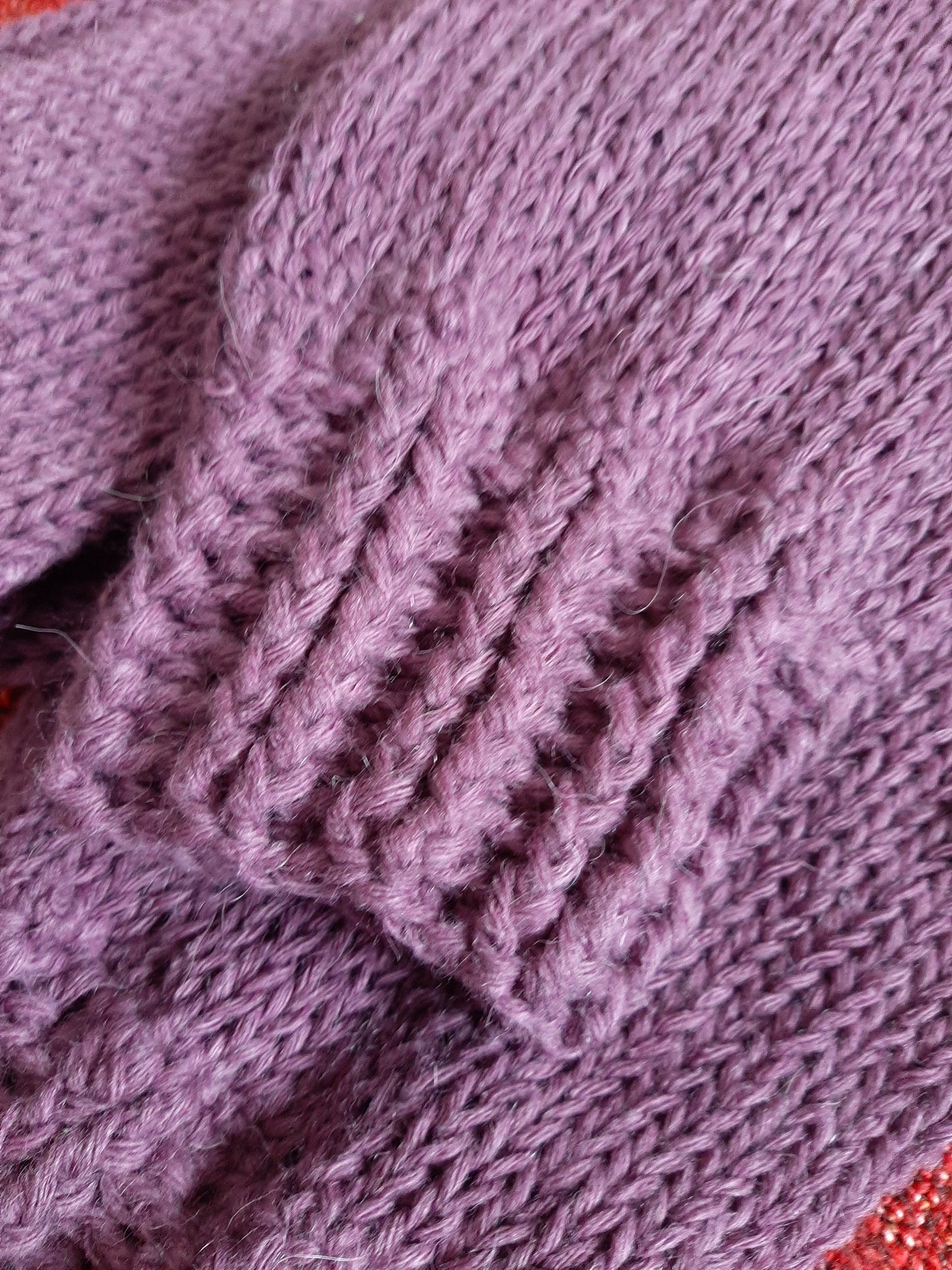 Women's wool blend shrug - handmade knitted size S
